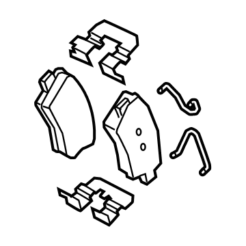 2024 Hyundai Venue Brake Pad Set - 58302-K2A30