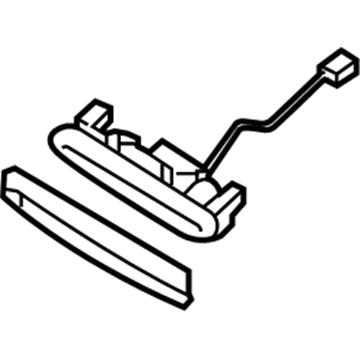 Hyundai Tailgate Handle - 81720-G3000