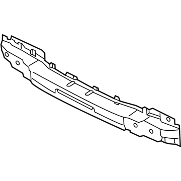 Hyundai 86631-C2700 Rear Bumper Beam 86631-C2700 Hyundai Rear Bumper Beam Illustration 1 of 1