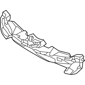 Hyundai 86520-A5610 Front Bumper Energy Absorber 86520-A5610 Hyundai Front Bumper Energy Absorber Illustration 1 of 1