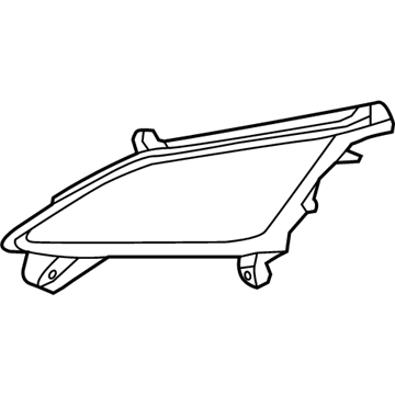 86563-A5010 Hyundai Cover-Blanking Front Fog LH Illustration 1 of 1
