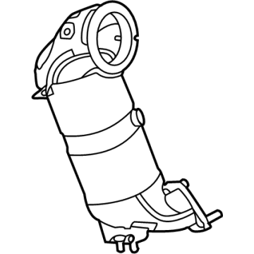 2021 Hyundai Santa Fe Catalytic Converter - 28510-2S015