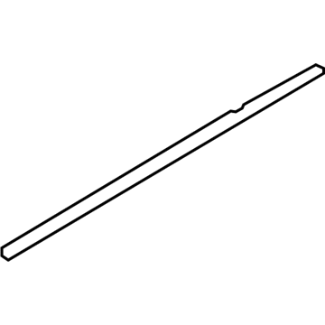 Hyundai 83341-1E000 Weatherstrip Assembly-Rear Door Belt Inside,RH 83341-1E000 Hyundai Weatherstrip Assembly-Rear Door Belt Inside,RH Illustration 1 of 1