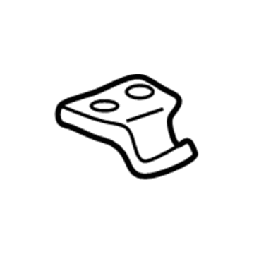 Hyundai 87172-26000 Bracket Assembly-TAILGATE Glass 87172-26000 Hyundai Bracket Assembly-TAILGATE Glass Illustration 1 of 1