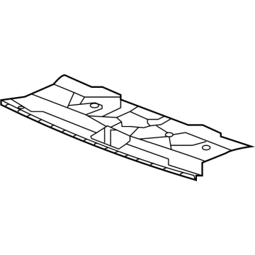 Hyundai 86391-GI000 COVER-RADIATOR GRILLE UPR 86391-GI000 Hyundai COVER-RADIATOR GRILLE UPR Illustration 1 of 1