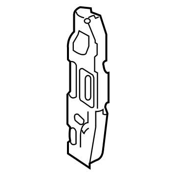 Hyundai 64615-1R300 Bracket Assembly-Carrier Mounting,LH 64615-1R300 Hyundai Bracket Assembly-Carrier Mounting,LH Illustration 1 of 1