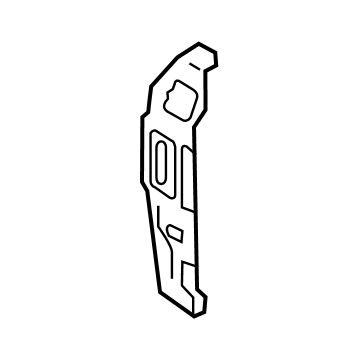 64625-1R300 Hyundai Bracket Assembly-Carrier Mounting,RH Illustration 1 of 1