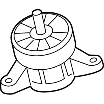 Hyundai 21812-B1200 Insulator-Hydraulic,LH 21812-B1200 Hyundai Insulator-Hydraulic,LH Illustration 1 of 1