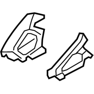 Hyundai 84613-2S100-TAN Panel Assembly-Floor Console Inner,LH 84613-2S100-TAN Hyundai Panel Assembly-Floor Console Inner,LH Illustration 1 of 1