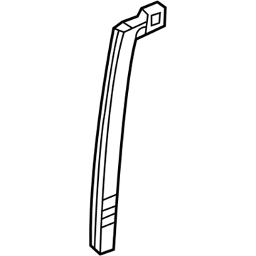 83550-4D000 Hyundai Channel Assembly-Rear Door Rear,LH Illustration 1 of 1
