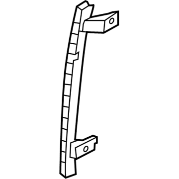 83555-4D000 Hyundai Channel Assembly-Rear Door Front,L Illustration 1 of 1