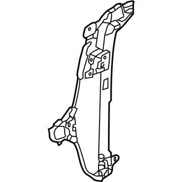 Hyundai Entourage Window Regulator - 83404-4D010