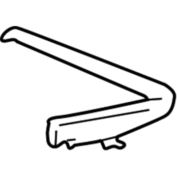 Hyundai 84658-39100-FS Cover-Rear Console Upper 84658-39100-FS Hyundai Cover-Rear Console Upper Illustration 1 of 1