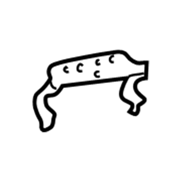 Hyundai 84670-39100 Hinge Assembly-Console Armrest 84670-39100 Hyundai Hinge Assembly-Console Armrest Illustration 1 of 1