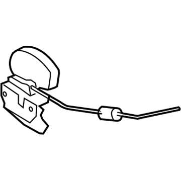 Hyundai Accent Trunk Latch - 81230-1E010