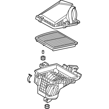 Hyundai Sonata Air Filter Box - 28110-L0400