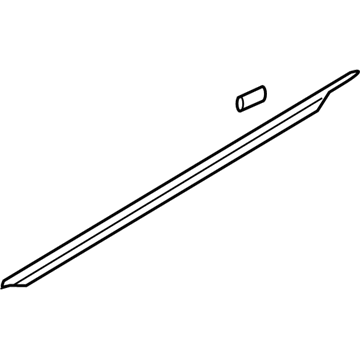 82210-2H000 Hyundai Weatherstrip-Front Door Belt Outside,LH Illustration 1 of 1