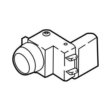 Hyundai 99310-N1000-A2B Ultrasonic Sensor Assembly - P.A.S 99310-N1000-A2B Hyundai Ultrasonic Sensor Assembly - P.A.S Illustration 1 of 1