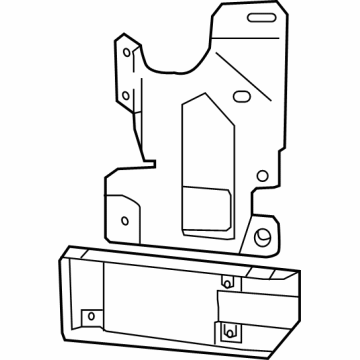 Hyundai 99150-BF000 Rear Corner Radar Unit Assembly Right Hand 99150-BF000 Hyundai Rear Corner Radar Unit Assembly Right Hand Illustration 1 of 1