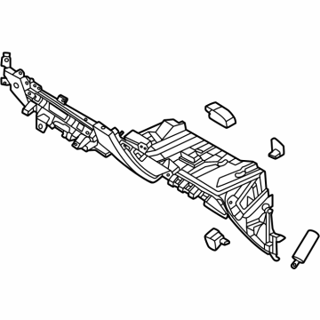 84760-CW500-MMH Hyundai Crash Main Center Panel Illustration 1 of 1