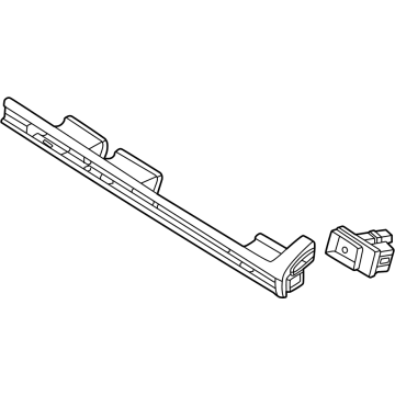 Hyundai 847Z6-CW510-MMH Crash Pad Center Garnish Assembly Right Hand 847Z6-CW510-MMH Hyundai Crash Pad Center Garnish Assembly Right Hand Illustration 1 of 1