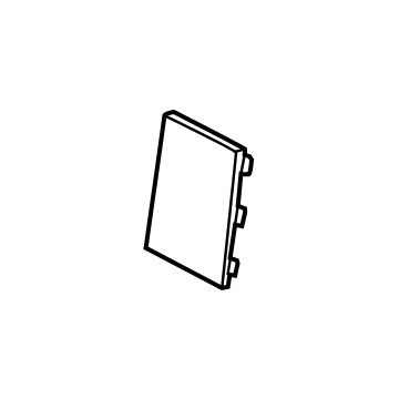 Hyundai 84840-CW500-NNB PANEL ASSY-CLUSTER FACIA SIDE 84840-CW500-NNB Hyundai PANEL ASSY-CLUSTER FACIA SIDE Illustration 1 of 1