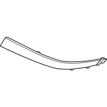 Hyundai 863A8-PI000 PIECE-RADIATOR GRILLE,RH 863A8-PI000 Hyundai PIECE-RADIATOR GRILLE,RH Illustration 1 of 1