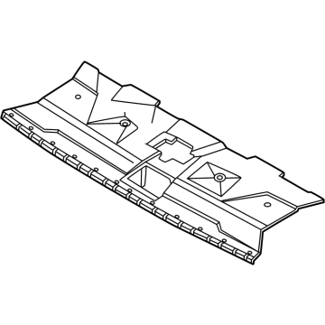 Hyundai 86391-PI000 COVER-RADIATOR GRILLE UPR 86391-PI000 Hyundai COVER-RADIATOR GRILLE UPR Illustration 1 of 1