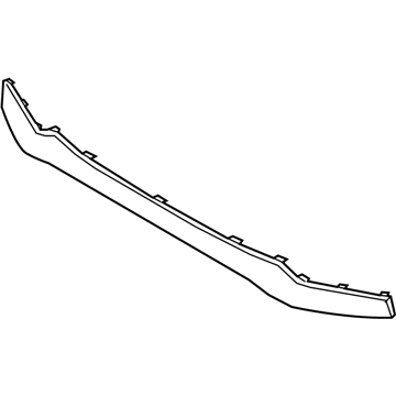 86696-K4000 Hyundai MOULDING Assembly-RR Bumper,Ctr Illustration 1 of 1