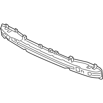 Hyundai 86631-K4200 Beam Rear Bumper 86631-K4200 Hyundai Beam Rear Bumper Illustration 1 of 1