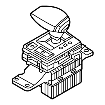 467W0-D2350-NNB Hyundai Lever Complete-E.C.U Illustration 1 of 1