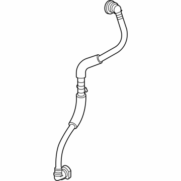 Hyundai 254C5-BF000 HOSE ASSY-CHILLER OUTLET 254C5-BF000 Hyundai HOSE ASSY-CHILLER OUTLET Illustration 1 of 1