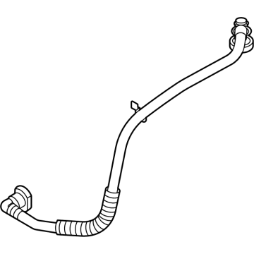 Hyundai 254W4-BF000 HOSE ASSY-CONDENSER INLET 254W4-BF000 Hyundai HOSE ASSY-CONDENSER INLET Illustration 1 of 1