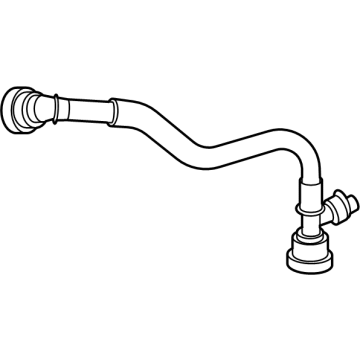 Hyundai 254P5-BF000 HOSE ASSY-E.W.P. OUTL 254P5-BF000 Hyundai HOSE ASSY-E.W.P. OUTL Illustration 1 of 1