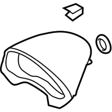 84830-1R000-9Y Hyundai Cluster Facia Panel Assembly Illustration 1 of 1