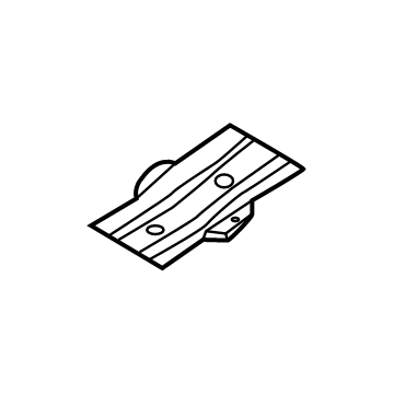 Hyundai 65996-P2050 BRKT Assembly-3RD Seat MTG Ctr 65996-P2050 Hyundai BRKT Assembly-3RD Seat MTG Ctr Illustration 1 of 1