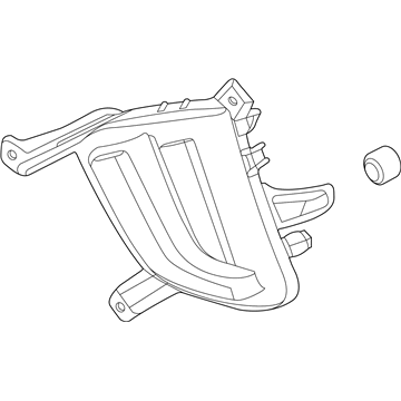 92207-G2150 Hyundai Day Running Light Lamp Assembly Left Hand Illustration 1 of 1
