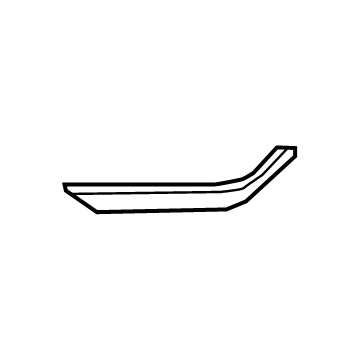 86527-D3000 Hyundai Cover-Front Fog Lamp Lower,LH Illustration 1 of 1