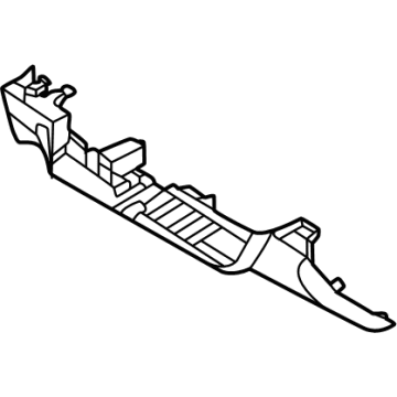 Hyundai 84704-KL100-NNB PANEL ASSY-CENTER FACIA 84704-KL100-NNB Hyundai PANEL ASSY-CENTER FACIA Illustration 1 of 1