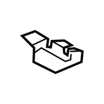 87765-3S000 Hyundai Deflector-Rear,LH Illustration 1 of 1