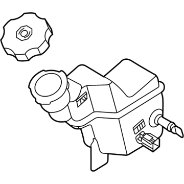 58511-L1000 Hyundai Master Cylinder Reservoir Illustration 1 of 1