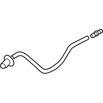 98930-1R000 Hyundai Rear Washer Nozzle Assembly Illustration 1 of 1