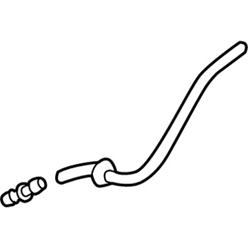 Hyundai 98950-1R000 Rear Washer Hose Assembly 98950-1R000 Hyundai Rear Washer Hose Assembly Illustration 1 of 1