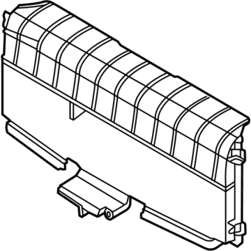 Hyundai 29135-PI000 Air Guard 29135-PI000 Hyundai Air Guard Illustration 1 of 1