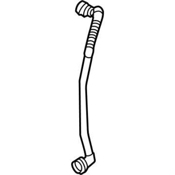 Hyundai 25415-PI000 HOSE ASSY-RADIATOR,LWR 25415-PI000 Hyundai HOSE ASSY-RADIATOR,LWR Illustration 1 of 1