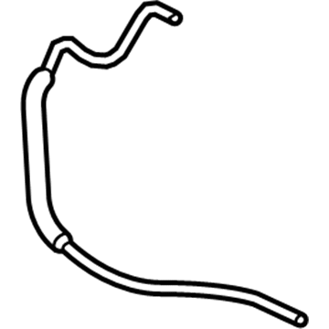 Hyundai 25443-1G000 Hose-Radiator Reservoir 25443-1G000 Hyundai Hose-Radiator Reservoir Illustration 1 of 1