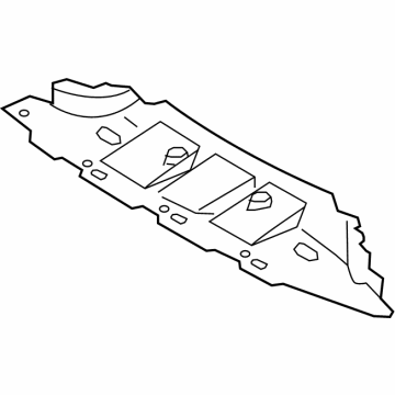Hyundai 86690-K4000 Cover Assembly-RR BPR Under 86690-K4000 Hyundai Cover Assembly-RR BPR Under Illustration 1 of 1