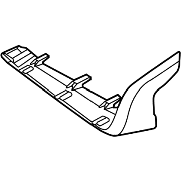Hyundai 847C0-BE100-LM5 BEZEL-CRASH PAD GARNISH CTR 847C0-BE100-LM5 Hyundai BEZEL-CRASH PAD GARNISH CTR Illustration 1 of 1