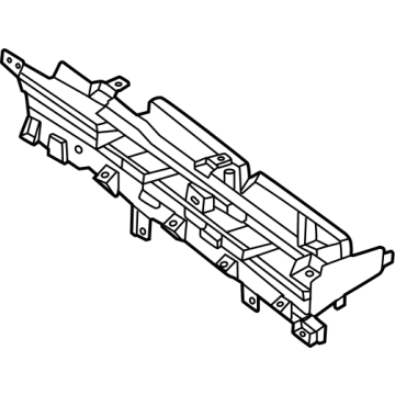 Hyundai 97401-BE000-HOT DUCT ASSY-CTR AIR VENT 97401-BE000-HOT Hyundai DUCT ASSY-CTR AIR VENT Illustration 1 of 1