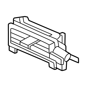 Hyundai 97408-BE000-HOT COMPL ASSY-SD AIR VENT D/SIDE 97408-BE000-HOT Hyundai COMPL ASSY-SD AIR VENT D/SIDE Illustration 1 of 1